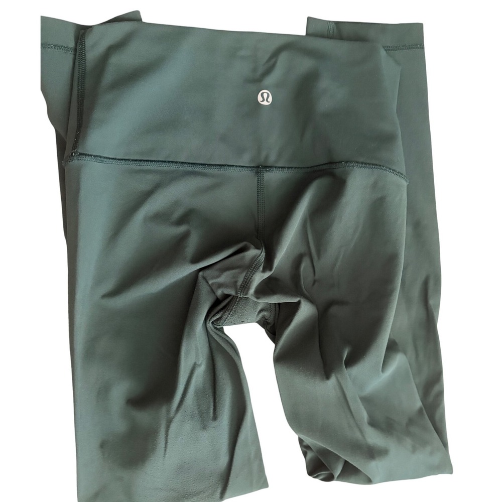Lululemon Align High-Rise Leggings Size 4 Dark Green Nulu Yoga Pants